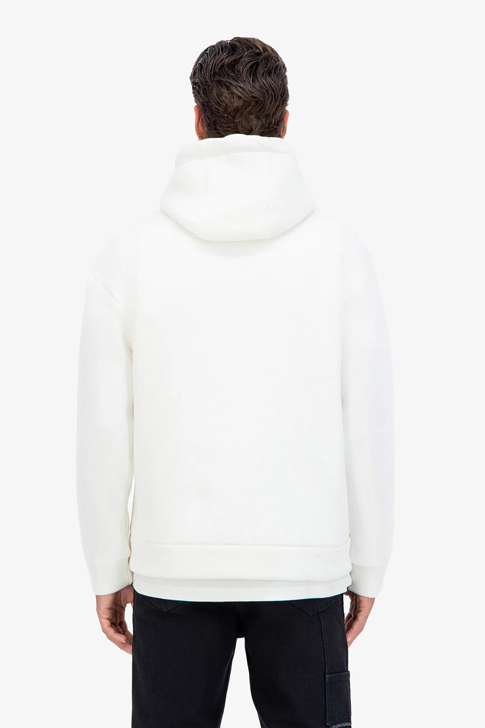 Cœur Chic Hoodie Blanc/Rouge