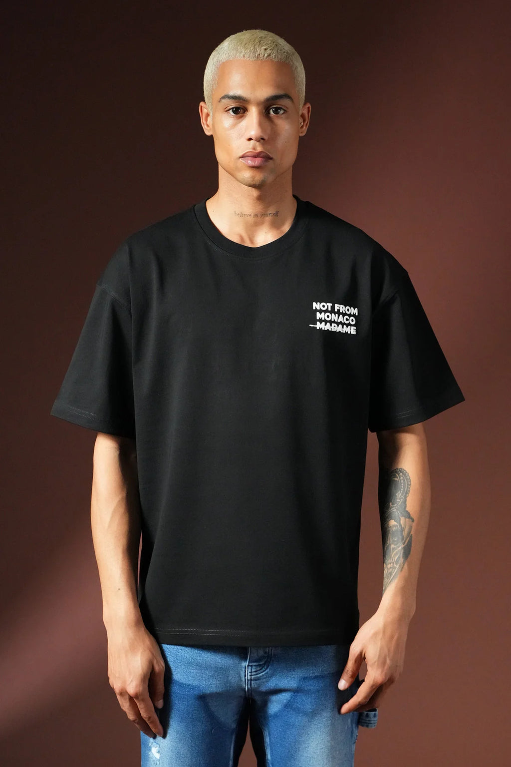 T-shirt NOT FROM MONACO MADAME