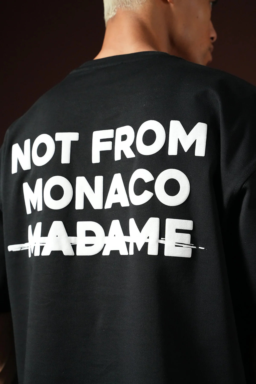 T-shirt NOT FROM MONACO MADAME