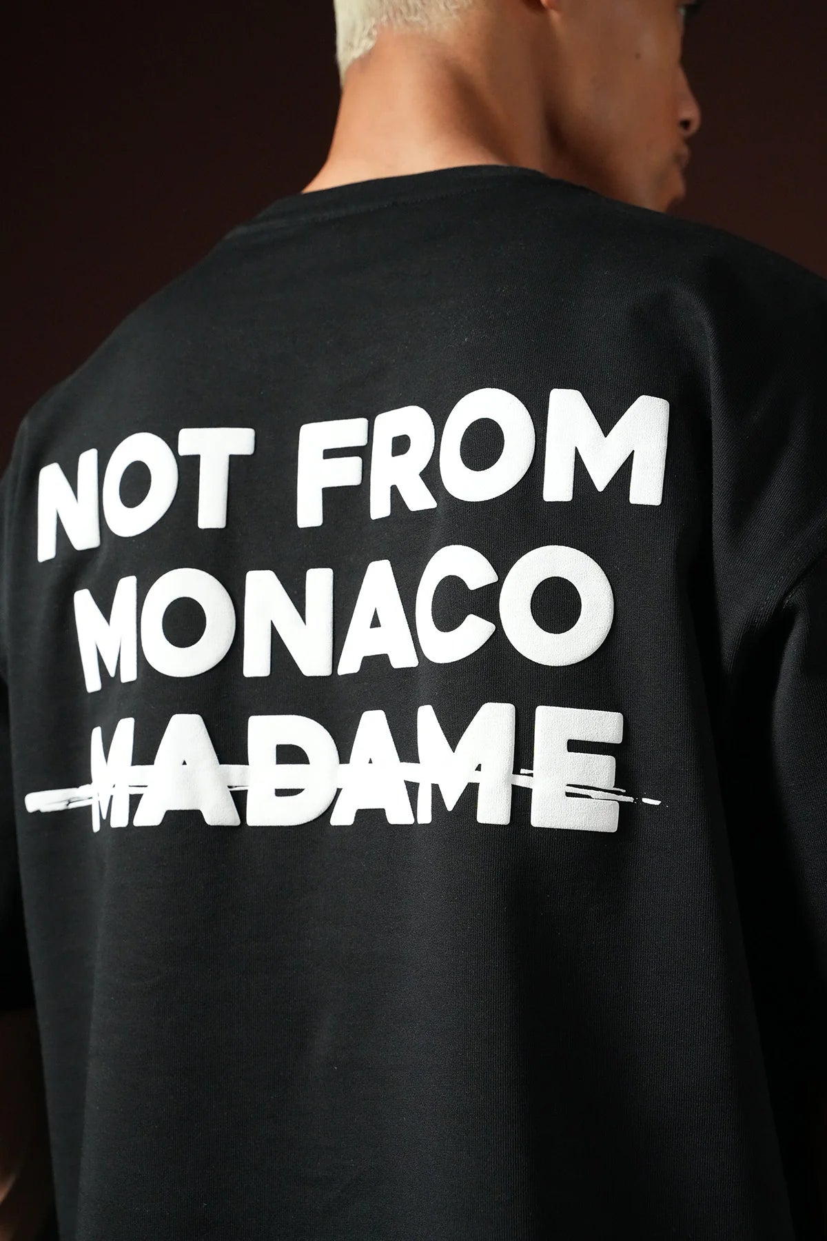 T-shirt NOT FROM MONACO MADAME