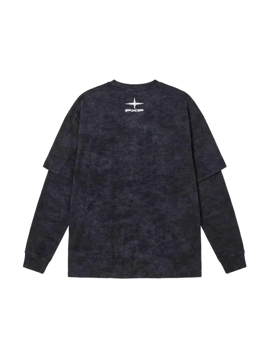 T-shirt manches longues effet Vintage