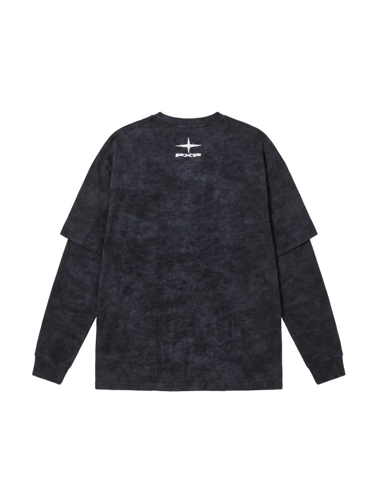 T-shirt manches longues effet Vintage