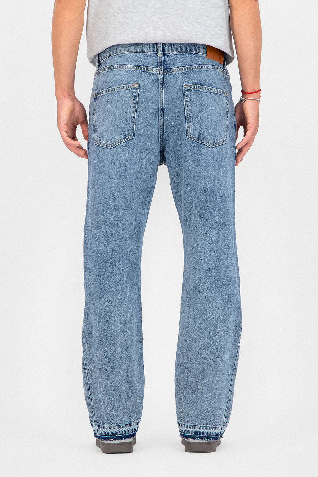 Jeans Flare Simple Mid Blue