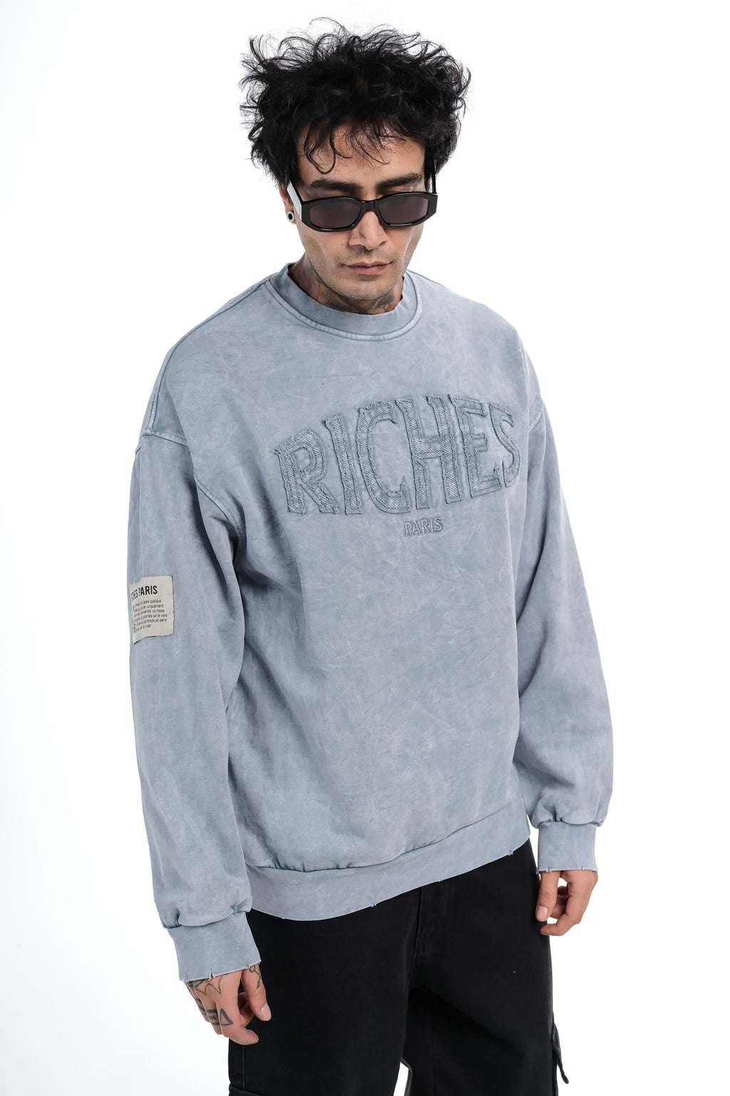 Pull Riches Paris Blue