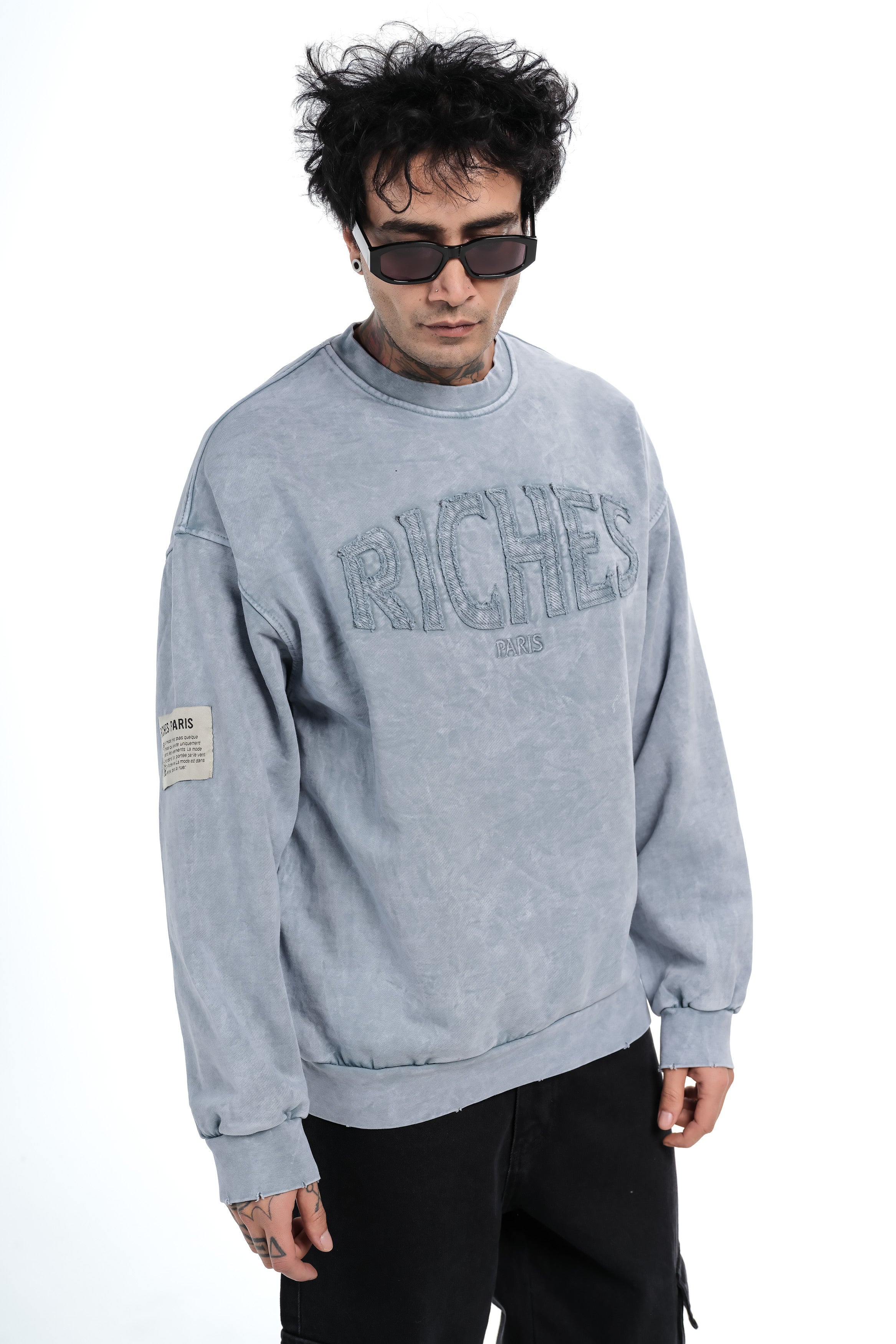 Pull Riches Paris Blue