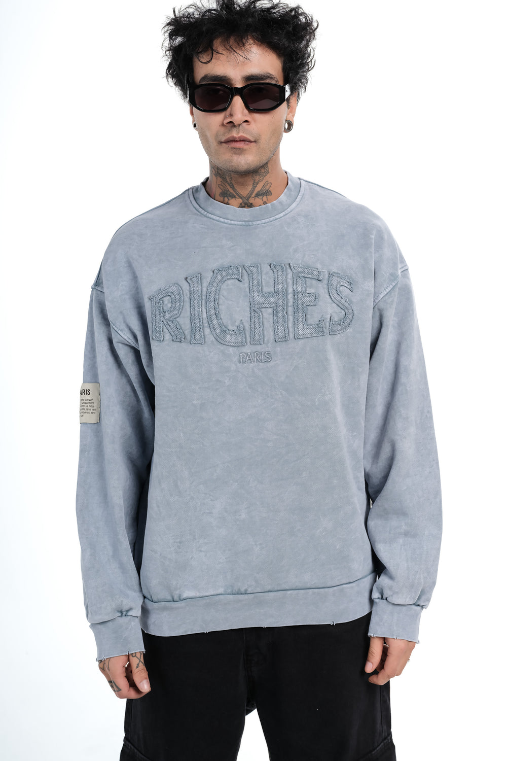 Pull Riches Paris Blue