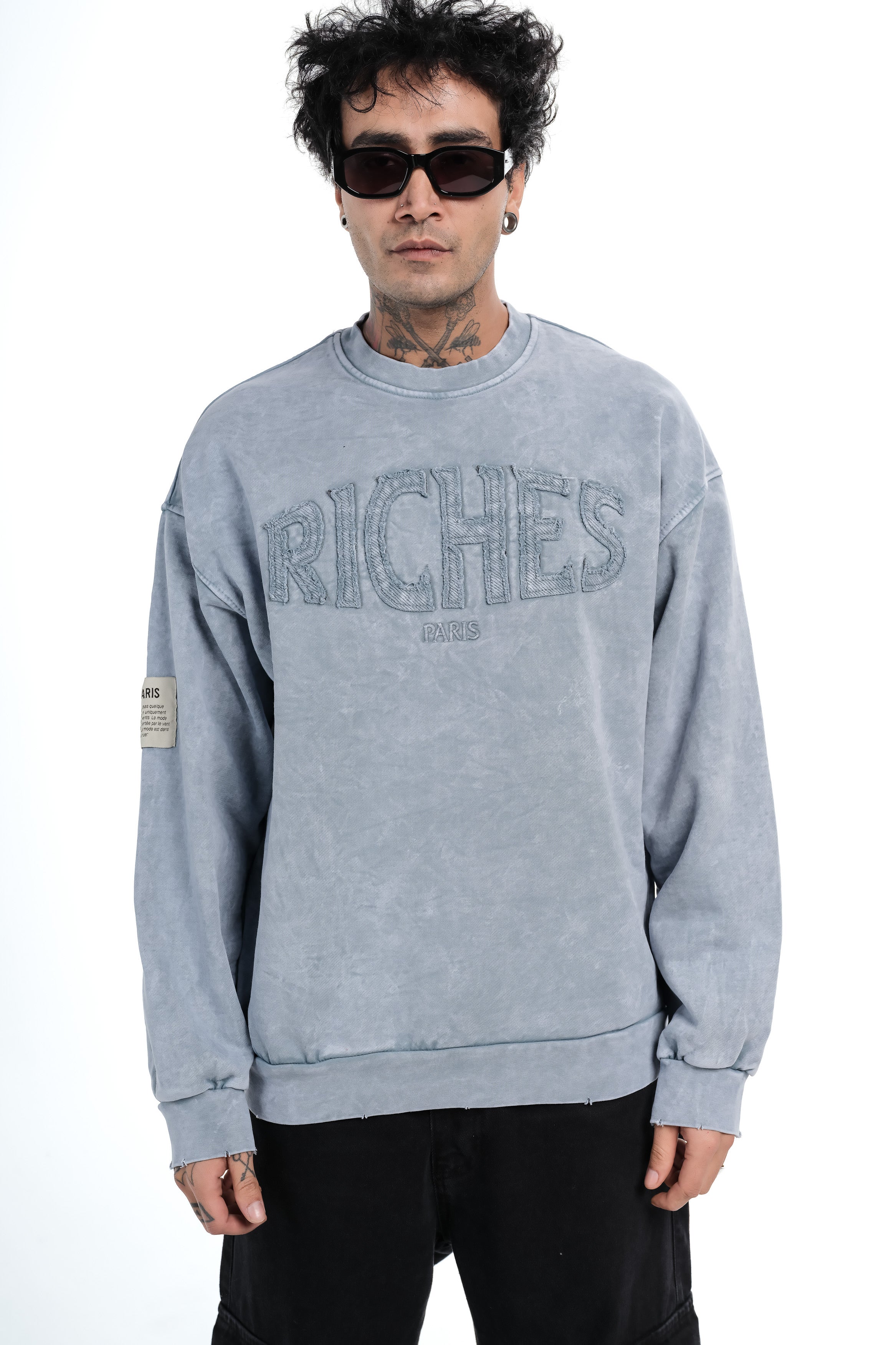 Pull Riches Paris Blue