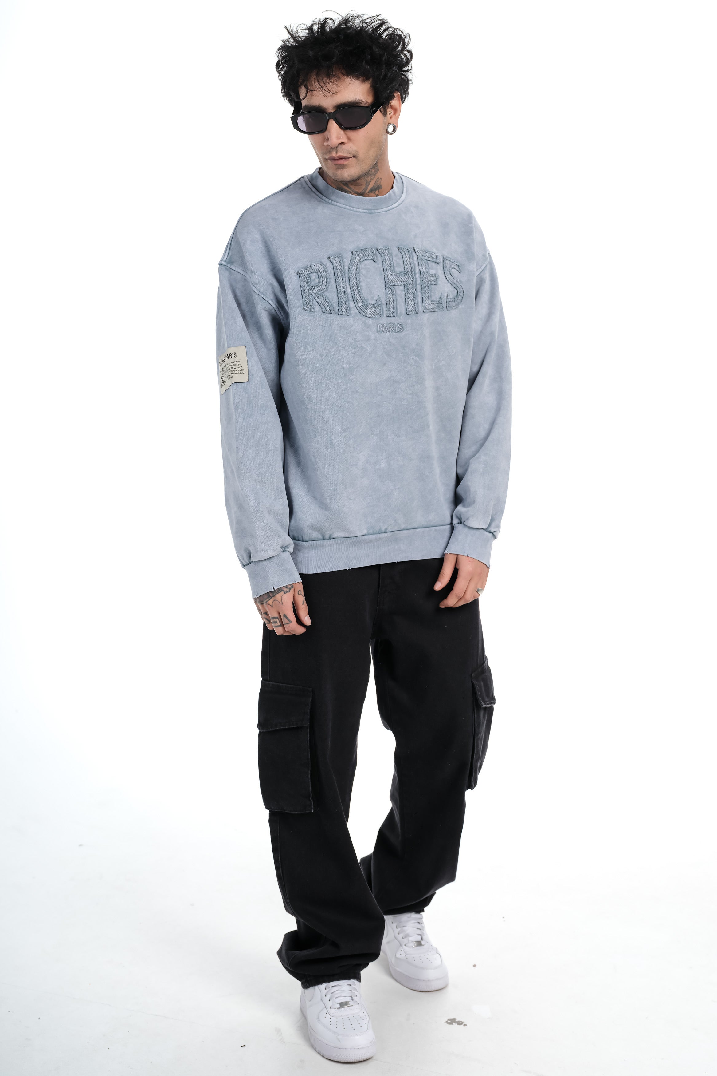 Pull Riches Paris Blue