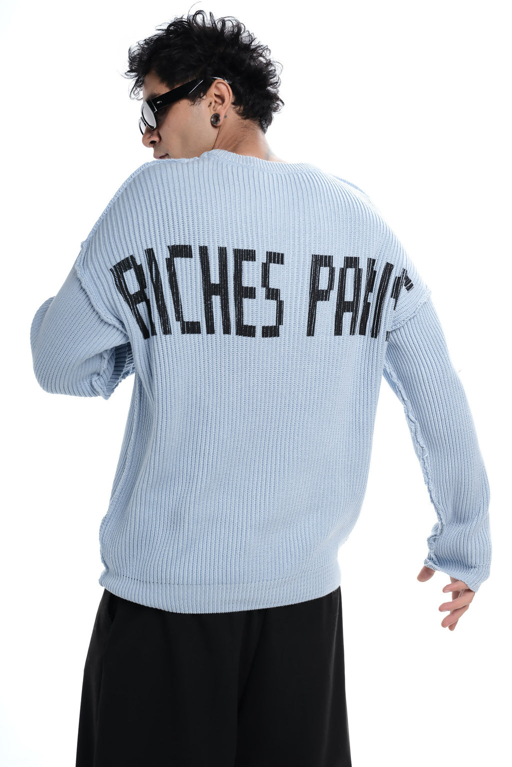 Pull Riches Paris Tricot Blue