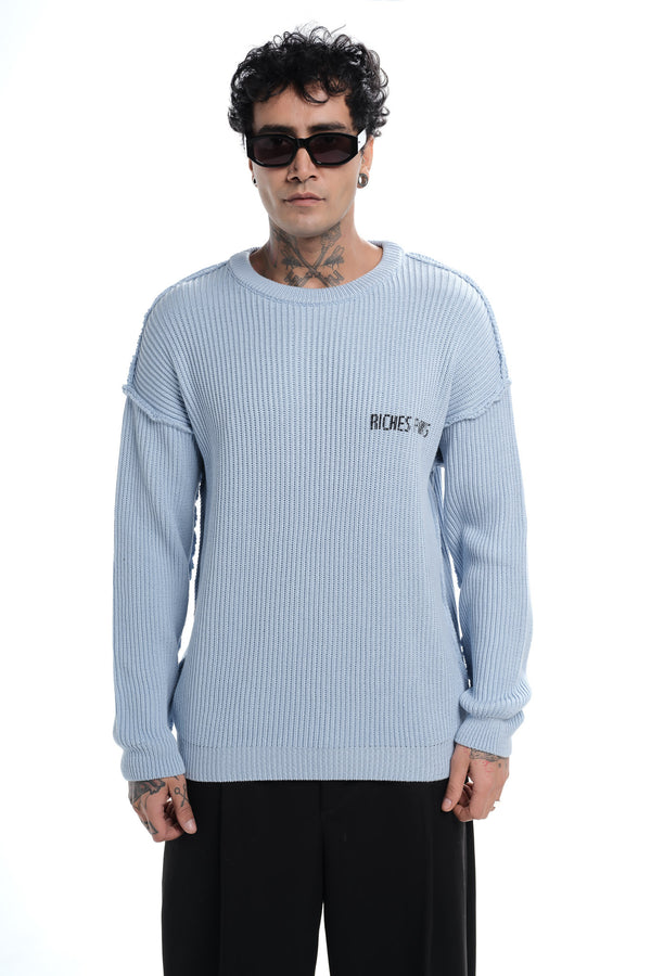 Pull Riches Paris Tricot Blue