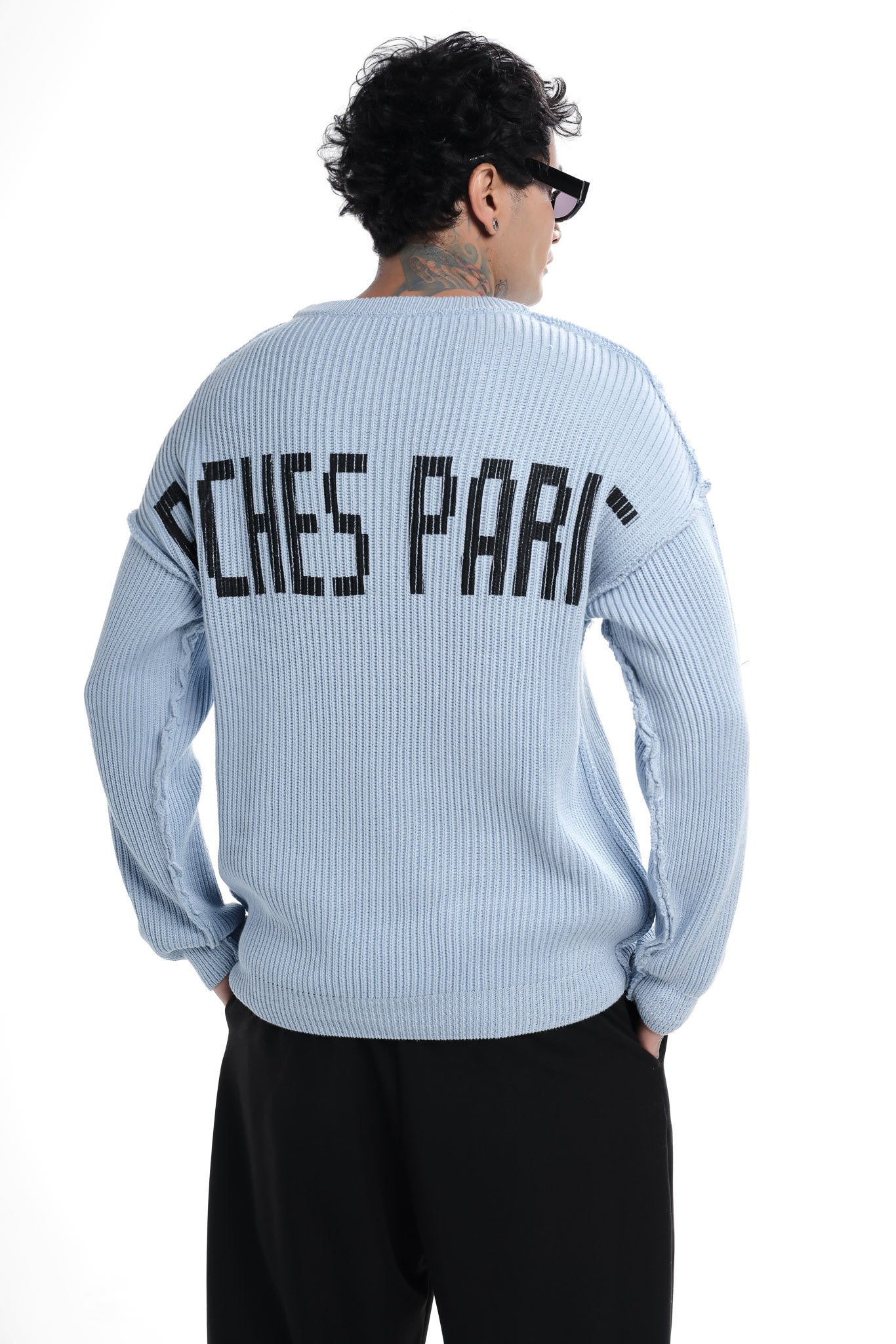 Pull Riches Paris Tricot Blue