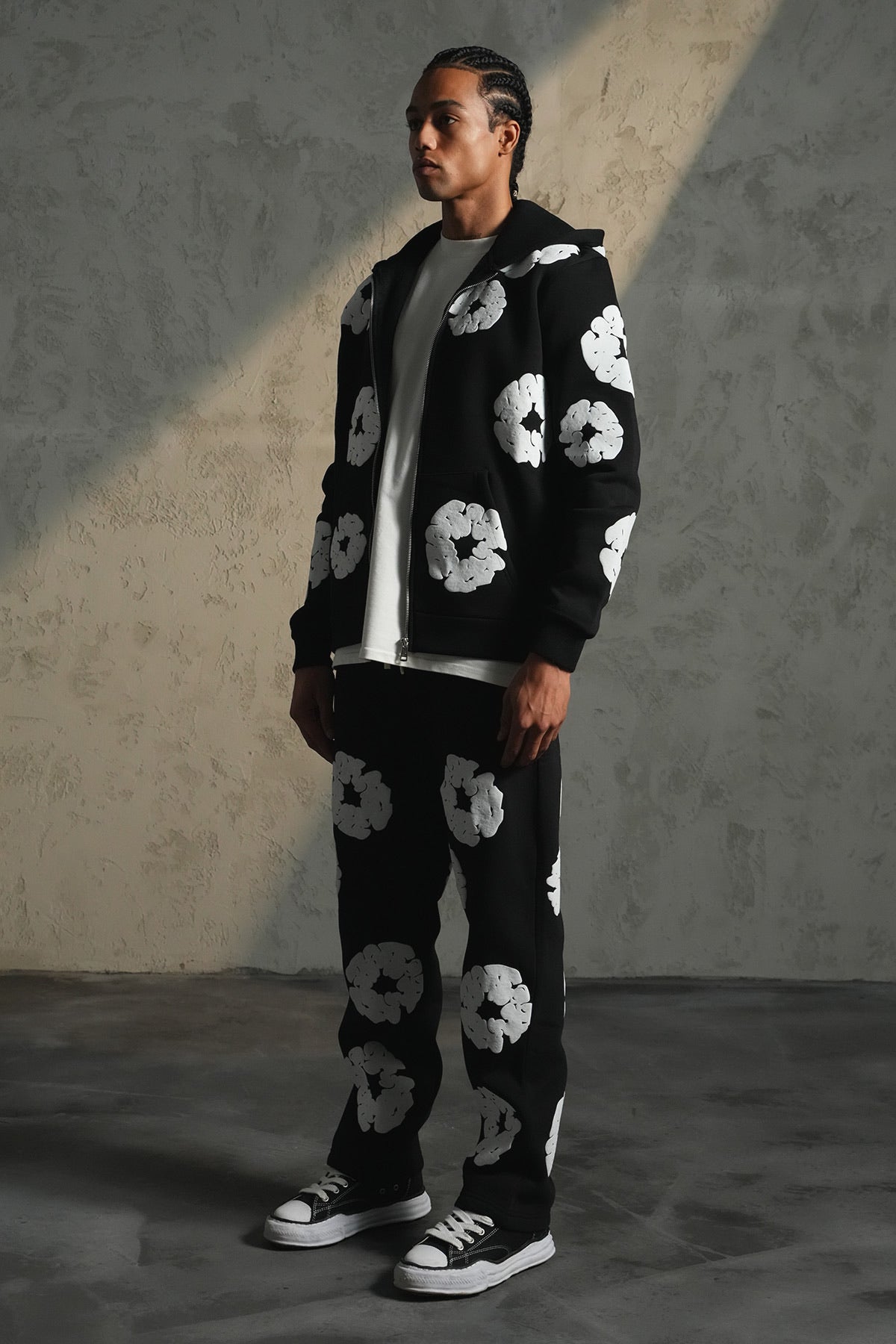 Ensemble Fleur Noir