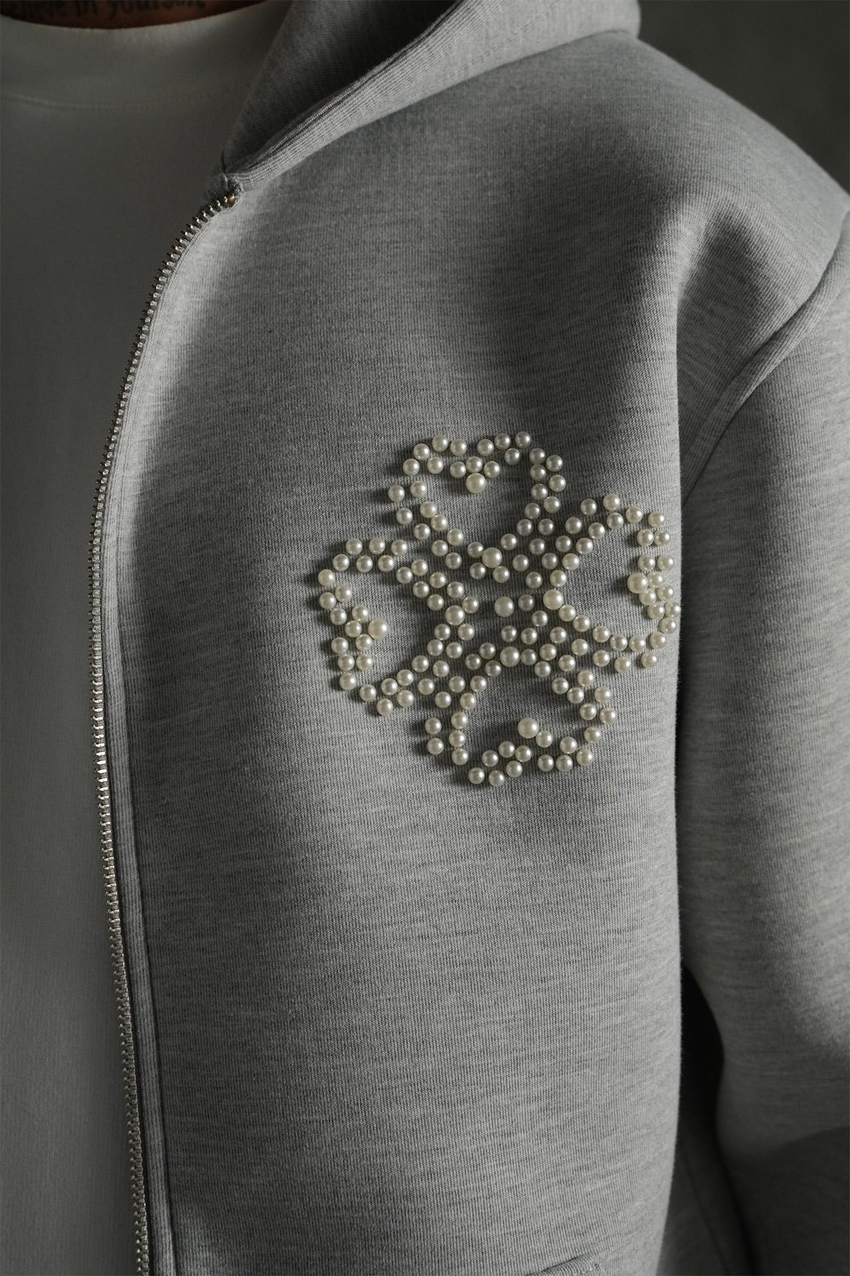 Ensemble Perles Gris