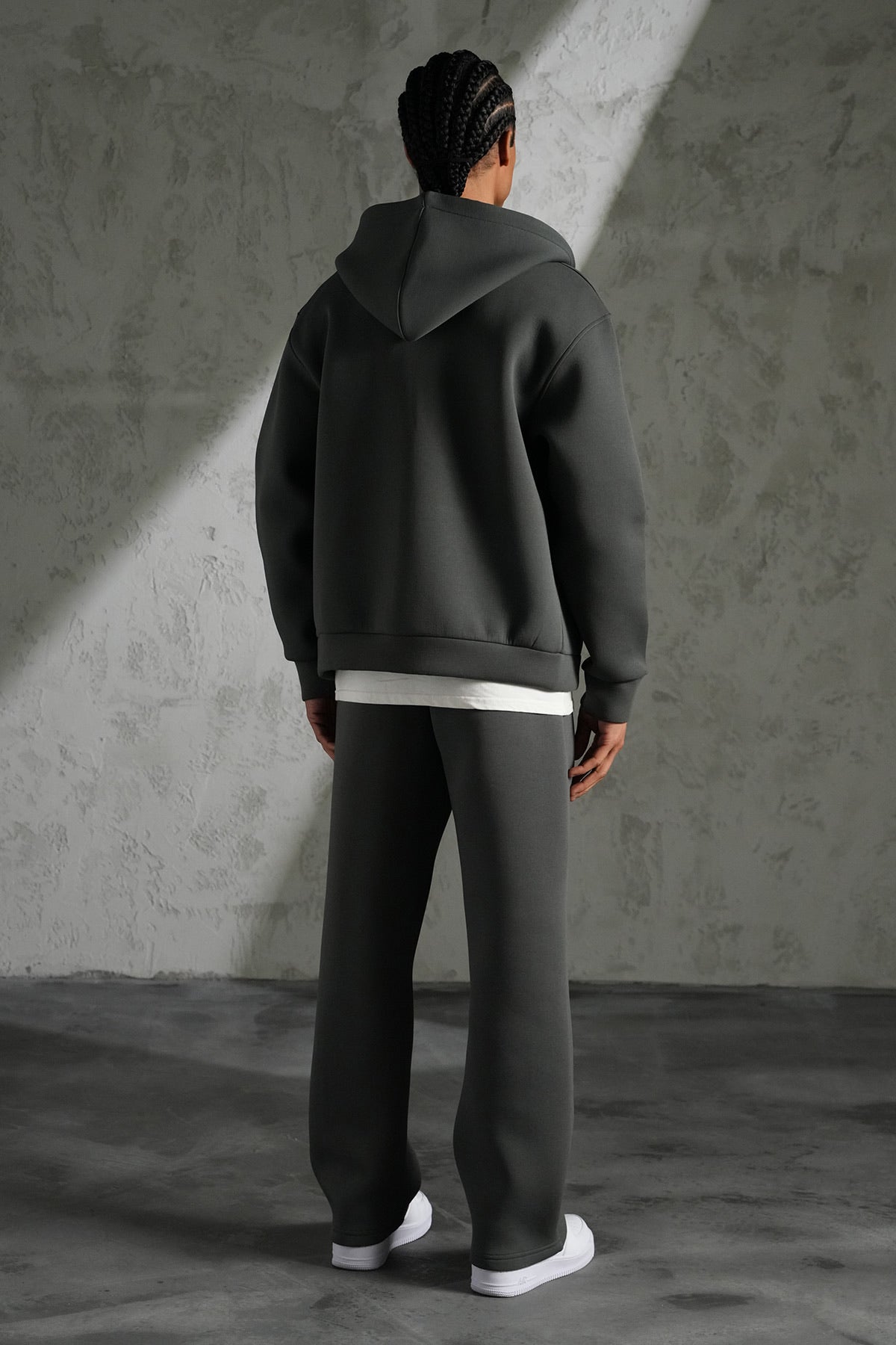 Ensemble Perles Gris Anthracite