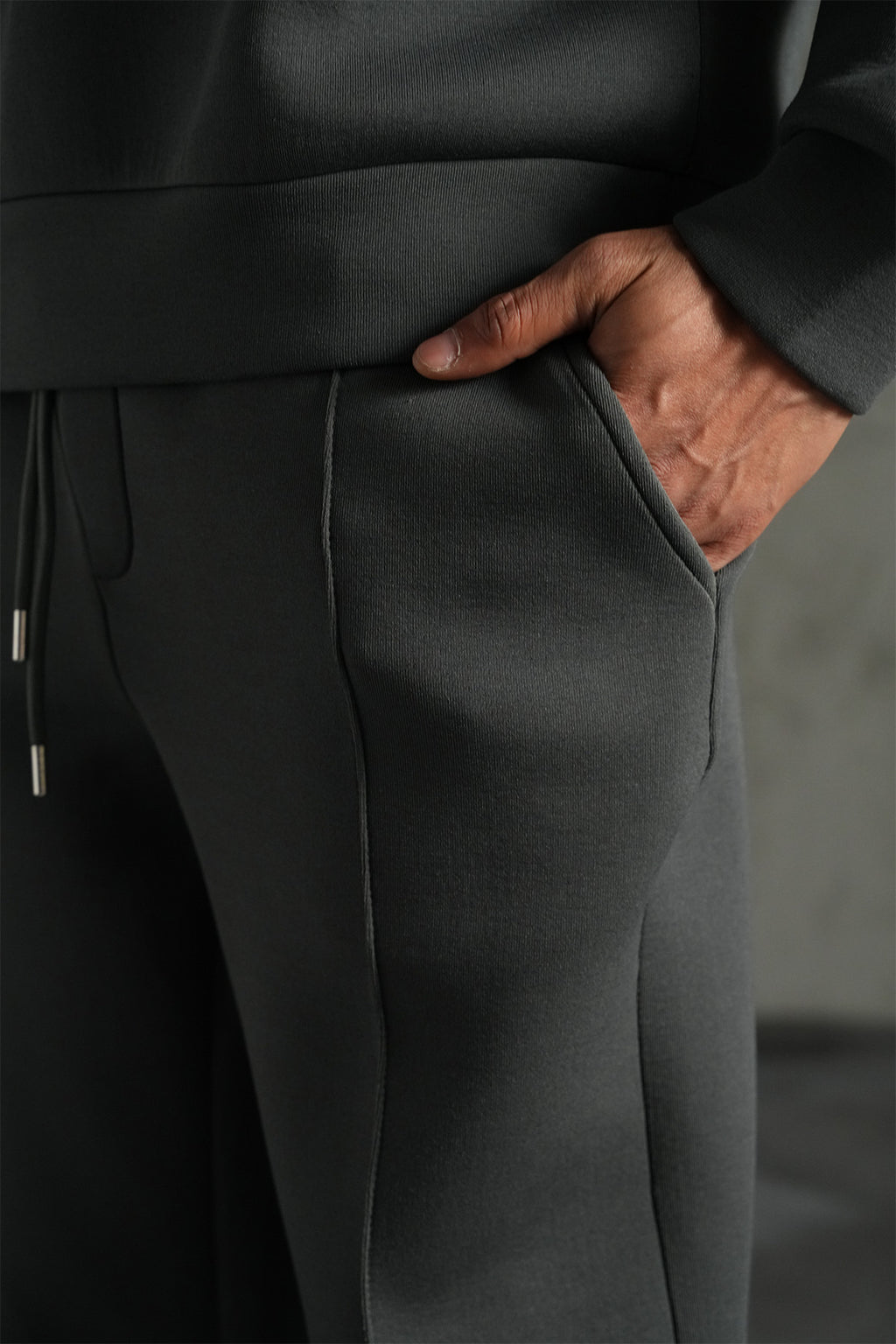 Ensemble Perles Gris Anthracite