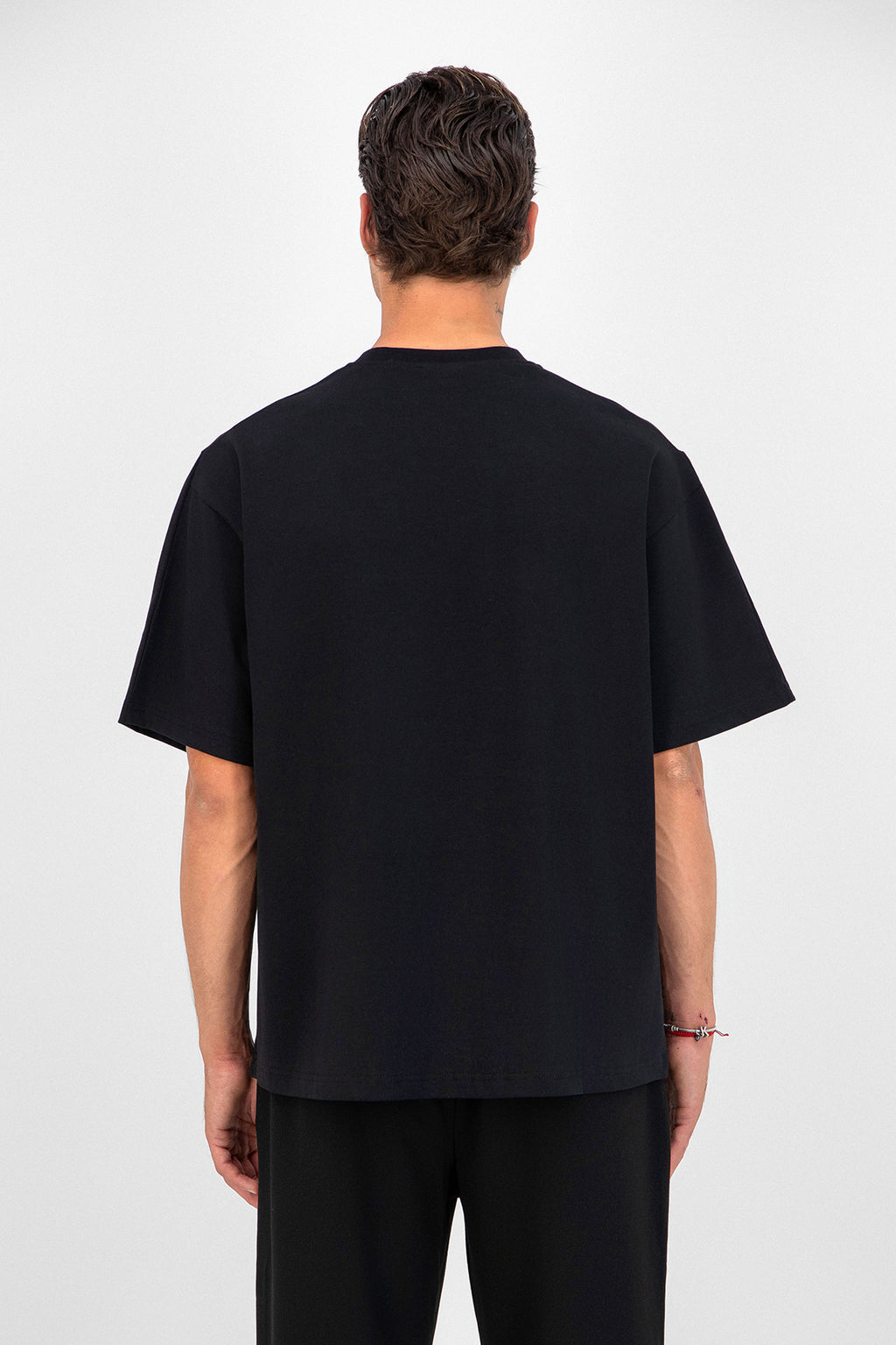T-shirt Coeur Noir/Rose