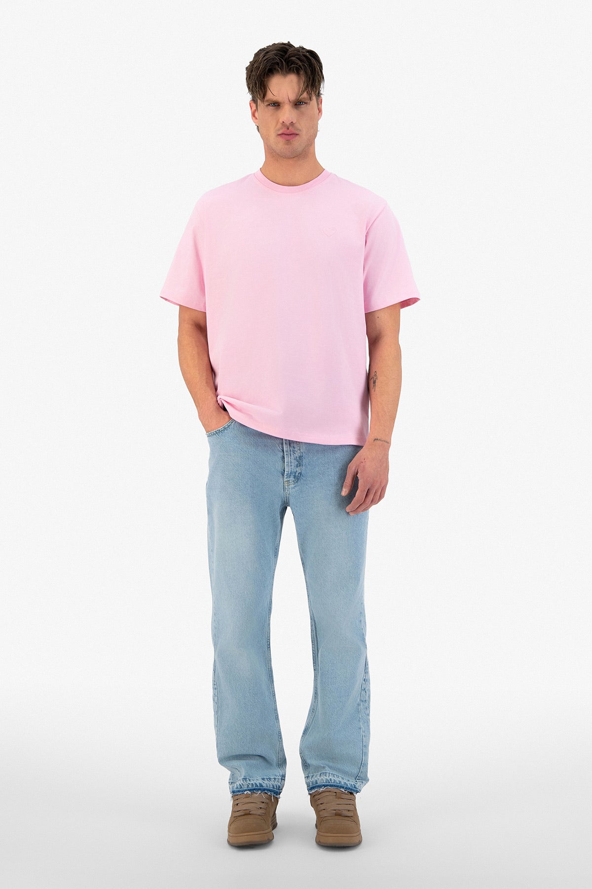 Regular Fit Puff Coeur T-Shirt